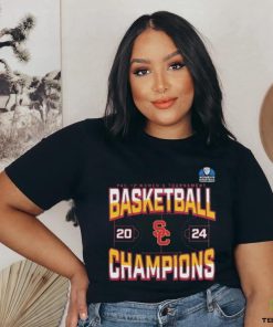 USC Trojans 2024 Pac 12 Women’s Basketball Conference Tournament Champions Three Pointer T Shirt