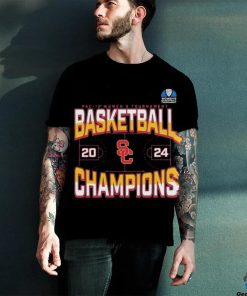 USC Trojans 2024 Pac 12 Women’s Basketball Conference Tournament Champions Three Pointer T Shirt