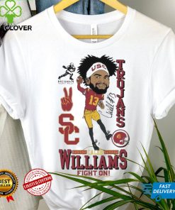 USC Trojans Caleb Williams 2022 Heisman Trophy Winner Fight On Shirt