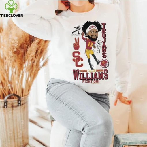 USC Trojans Caleb Williams 2022 Heisman Trophy Winner Fight On Shirt