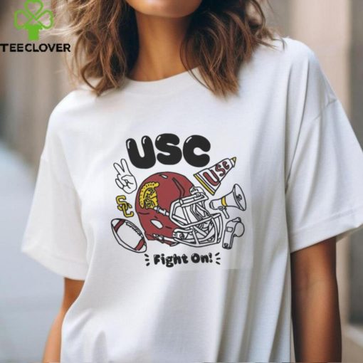 USC Trojans Football Balloon Letters Spirit Items T Shirt