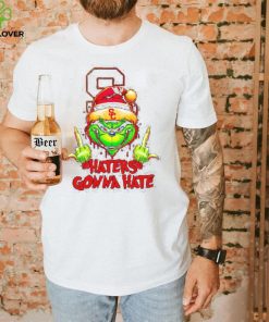 USC Trojans Grinch middle finger haters gonna hate shirt