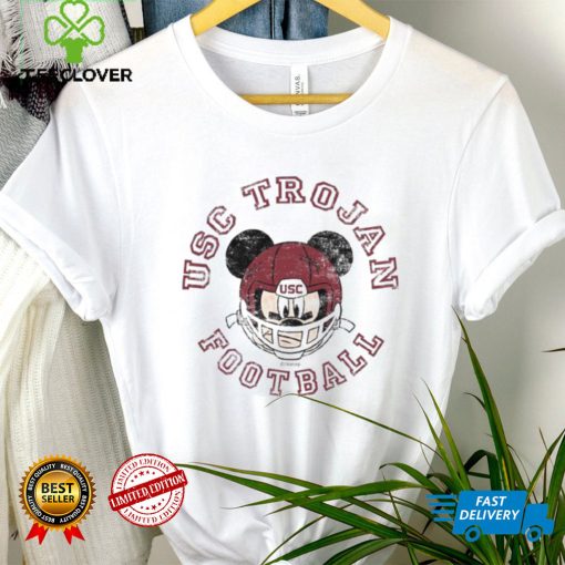 USC Trojans Men’s Disney Slot Cross Mickey Dyed Ringspun T Shirt