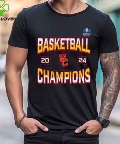 USC Trojans PAC 12 women’s tournament basketball champions 2024 shirt