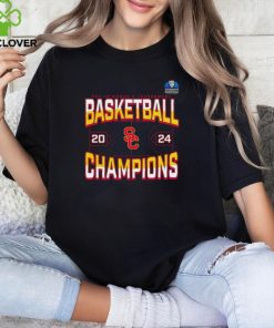 USC Trojans PAC 12 women’s tournament basketball champions 2024 shirt