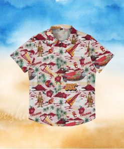 USC Trojans Thematic Stadium Print Hawaiian Shirt