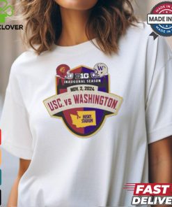 USC Trojans vs Washington Huskies Big 10 Inaugural Season November 2, 2024 Shirt