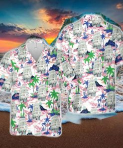 USCGC Eagle (WIX 327) Hawaiian Shirt Aloha Summer