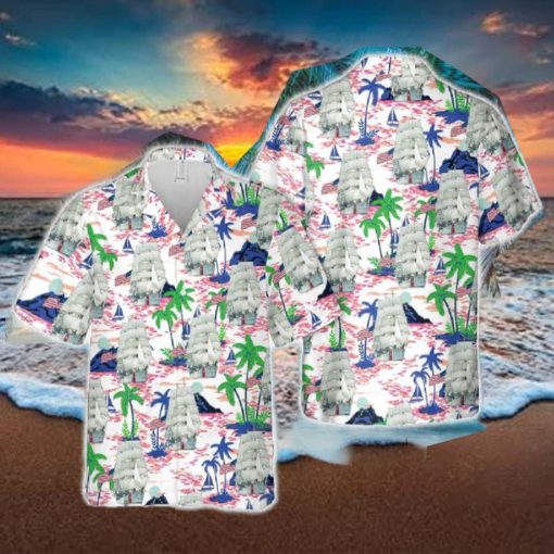 USCGC Eagle (WIX 327) Hawaiian Shirt Aloha Summer