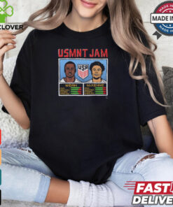 USMNT Jam Weah And McKennie USA team t shirt 2 USMNT Jam Weah And McKennie USA team t shirt