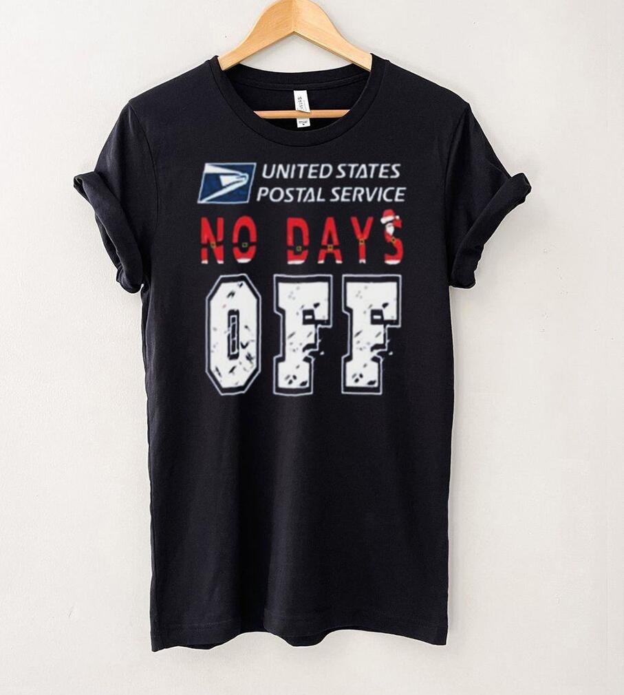 USPS no day off christmas T shirt