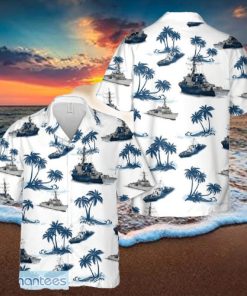 USS Arleigh Burke class Destroyer Ship Hawaiian Shirt Gift Holidays