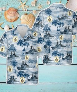 USS Harry W Hill DD 986 Hawaiian Shirt For Men And Women