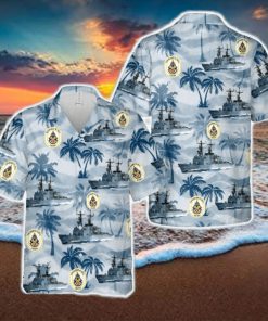 USS Harry W Hill DD 986 Hawaiian Shirt For Men And Women