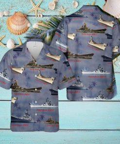 USS Iowa (BB 61) Hawaiian Shirt Gift For Fans