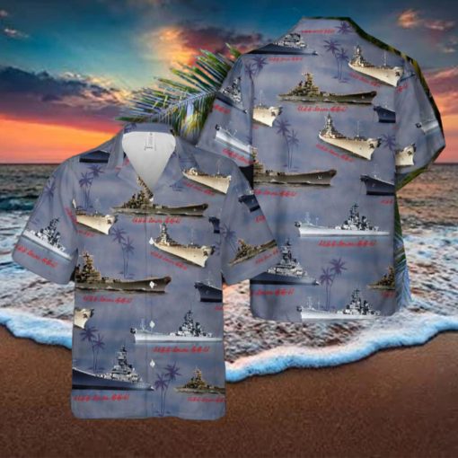 USS Iowa (BB 61) Hawaiian Shirt Gift For Fans