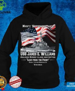 USS James Williams US Navy Destroyer T Shirts