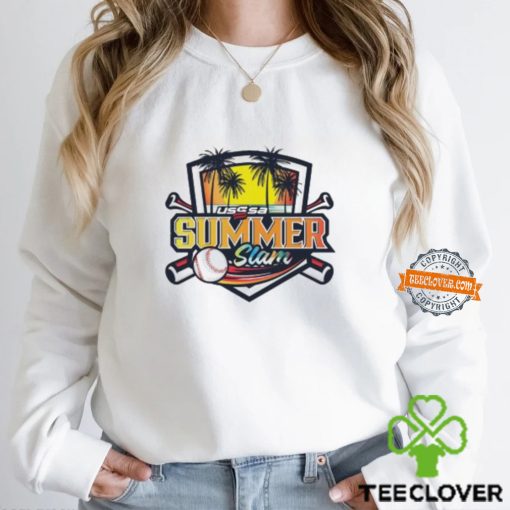 USSSA California Baseball Summer Slam 2024 logo shirt