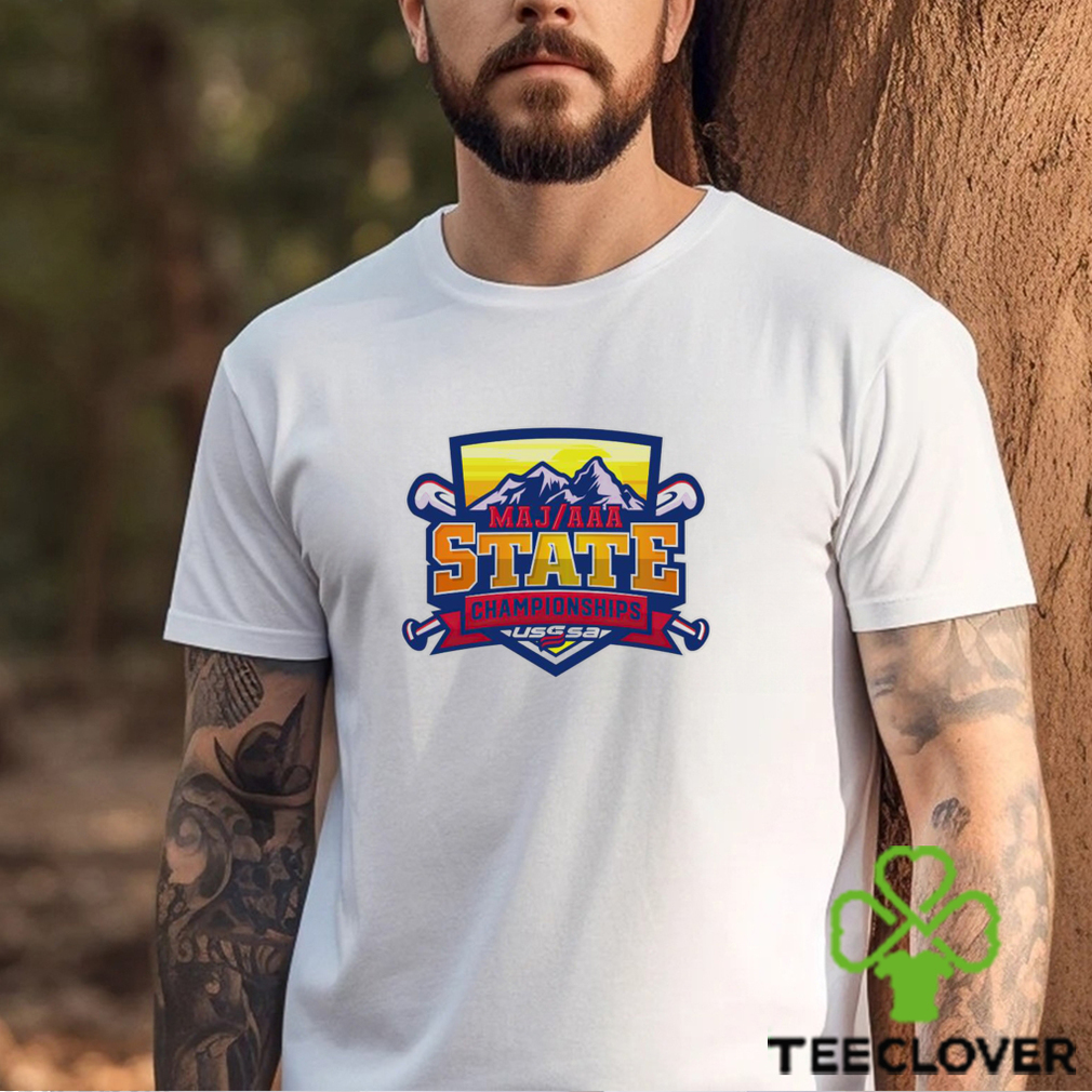 USSSA Colorado Baseball MAJ AAA State Championships 2023 logo shirt USSSA Colorado Baseball MAJ AAA State Championships 2023 logo shirt