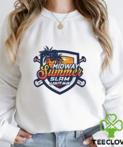 USSSA Delaware Fast Pitch Midway Summer Slam 2023 logo shirt