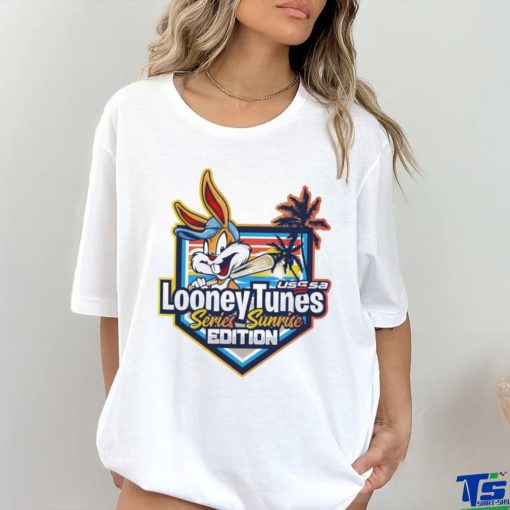 USSSA Florida Baseball Looney Tunes Series Sunrise Edition 2023 logo shirt