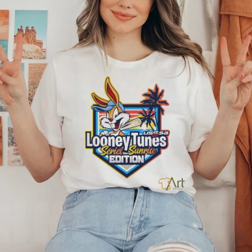 USSSA Florida Baseball Looney Tunes Series Sunrise Edition 2023 logo shirt
