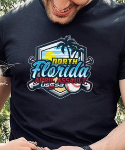 USSSA Florida Baseball North Florida April Assault 2024 logo shirt
