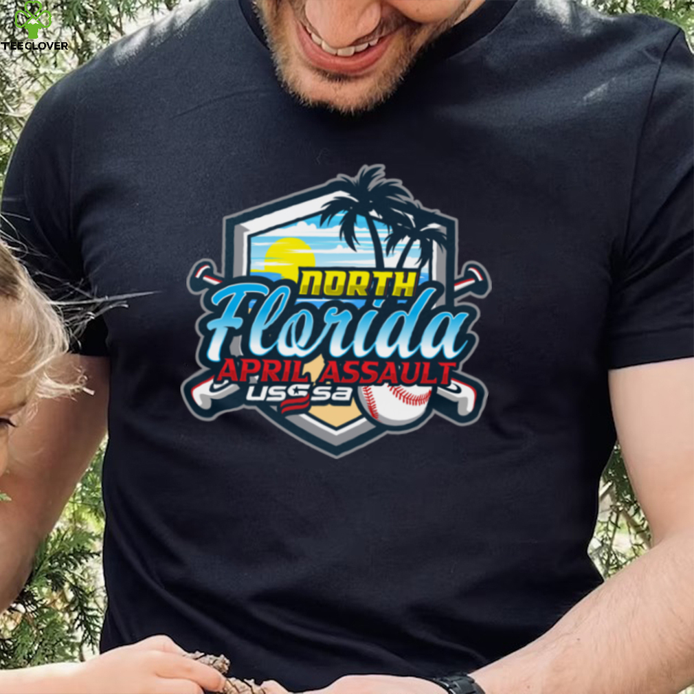 USSSA Florida Baseball North Florida April Assault 2024 logo shirt USSSA Florida Baseball North Florida April Assault 2024 logo shirt