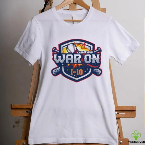 USSSA Florida Baseball War On I 10 2023 logo shirt