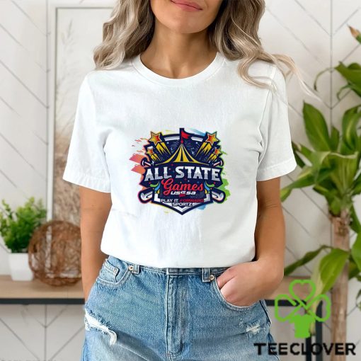 USSSA Illinois Fast Pitch All State Games play it forward Sportz 2023 logo hoodie, sweater, longsleeve, shirt v-neck, t-shirt