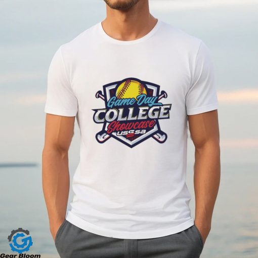 USSSA Indiana Fast Pitch Game Day College Showcase 2023 logo shirt