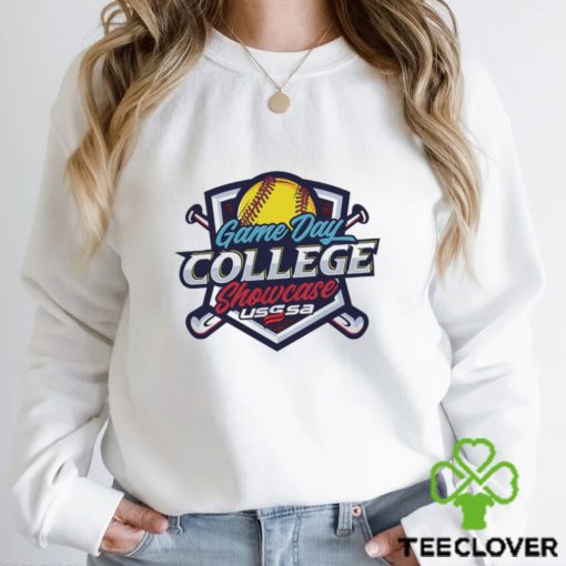 USSSA Indiana Fast Pitch Game Day College Showcase 2023 logo shirt