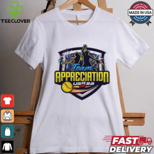 USSSA Indiana Fast Pitch Team Appreciation 2024 logo hoodie, sweater, longsleeve, shirt v-neck, t-shirt