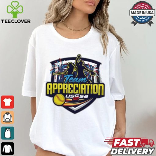 USSSA Indiana Fast Pitch Team Appreciation 2024 logo hoodie, sweater, longsleeve, shirt v-neck, t-shirt