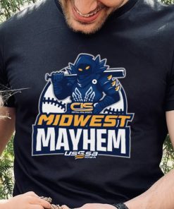 USSSA Iowa Baseball CIS Midwest Mayhem 2024 logo shirt