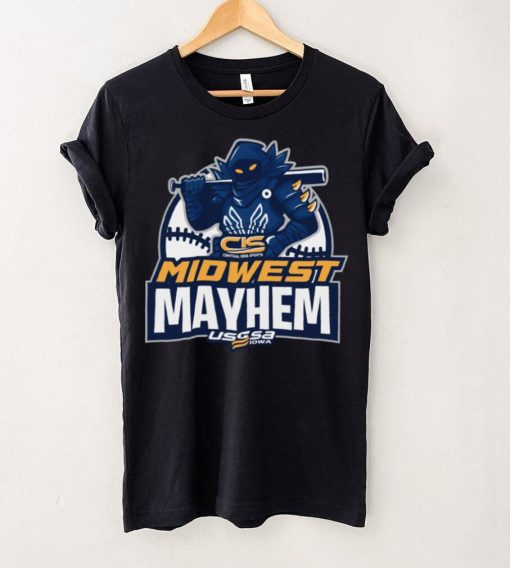 USSSA Iowa Baseball CIS Midwest Mayhem 2024 logo hoodie, sweater, longsleeve, shirt v-neck, t-shirt