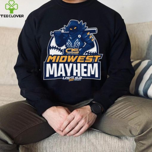 USSSA Iowa Baseball CIS Midwest Mayhem 2024 logo hoodie, sweater, longsleeve, shirt v-neck, t-shirt