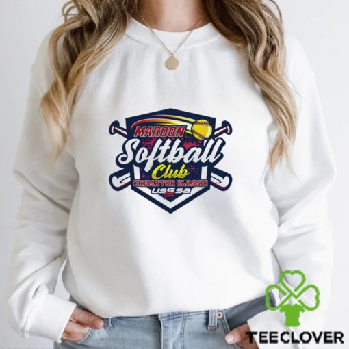 USSSA Iowa Fast Pitch Maroon Softball Club Cremator Classic 2023 logo hoodie, sweater, longsleeve, shirt v-neck, t-shirt