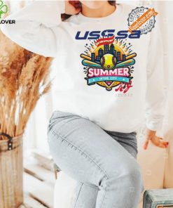 USSSA New Jersey Fast Pitch Summer in the City 2024 logo hoodie, sweater, longsleeve, shirt v-neck, t-shirt