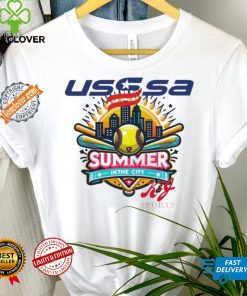 USSSA New Jersey Fast Pitch Summer in the City 2024 logo hoodie, sweater, longsleeve, shirt v-neck, t-shirt