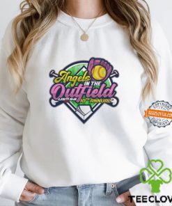 USSSA New York Fast Pitch Angels in the Outfield 10th annual 2024 logo shirt