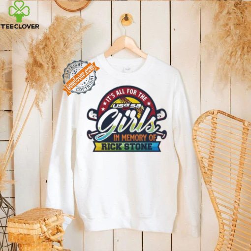 USSSA Texas Fast Pitch It’s all for the girls in memory of Rick Stone 2024 logo hoodie, sweater, longsleeve, shirt v-neck, t-shirt