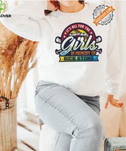 USSSA Texas Fast Pitch It’s all for the girls in memory of Rick Stone 2024 logo hoodie, sweater, longsleeve, shirt v-neck, t-shirt