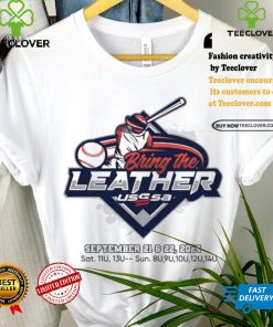 USSSA Virginia Baseball Bring the Leather 2024 logo shirt 1 USSSA Virginia Baseball Bring the Leather 2024 logo shirt
