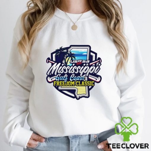 USSSA mississippi fast pitch mississippi gulf coast freedom classic 2023 t hoodie, sweater, longsleeve, shirt v-neck, t-shirt