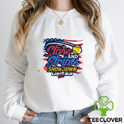 USSSA stars and stripes showdown 2023 T hoodie, sweater, longsleeve, shirt v-neck, t-shirt