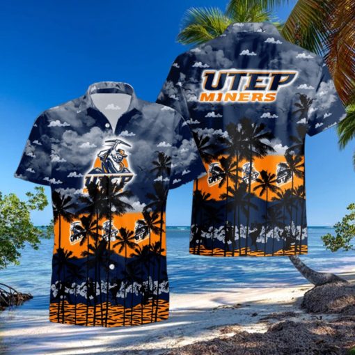 UTEP Miners Palms Tree Hawaiian Shirt