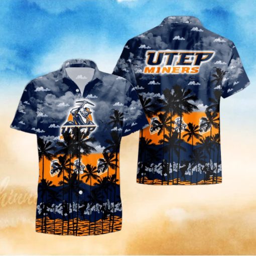 UTEP Miners Palms Tree Hawaiian Shirt