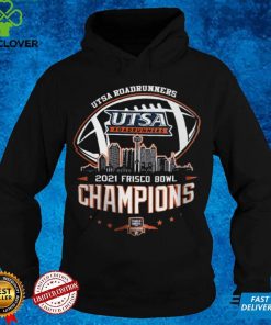 UTSA Roadrunners 2021 Frisco Bowl Champions NCAA Graphic Unisex T Shirt