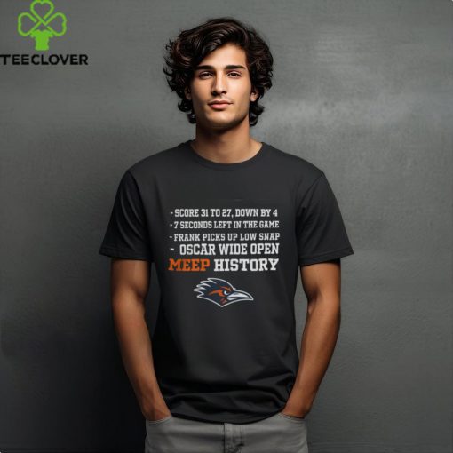 UTSA Roadrunners Meep History 2024 Shirt